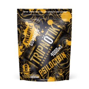 Tripnotik Pineapple Mushroom Gummies – 4000mg