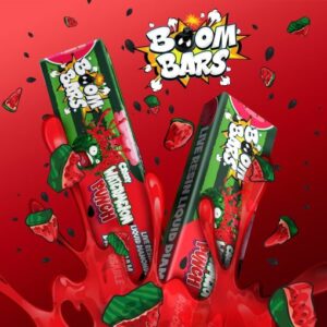 Boom Bars 2g Watermelon Punch – Sweet, Fruity Bliss in Every Puff - Official Boom Bar
